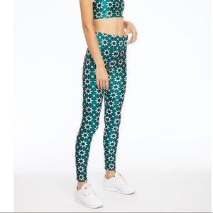 Emerald tiles goldsheep leggings